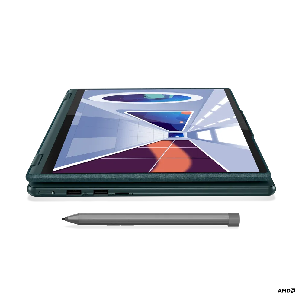 โน๊ตบุ๊ค Lenovo Yoga 6 13ABR8 83B2008YTA Ryzen 7 สีน้ำเงิน (Dark Teal)SpeedCom