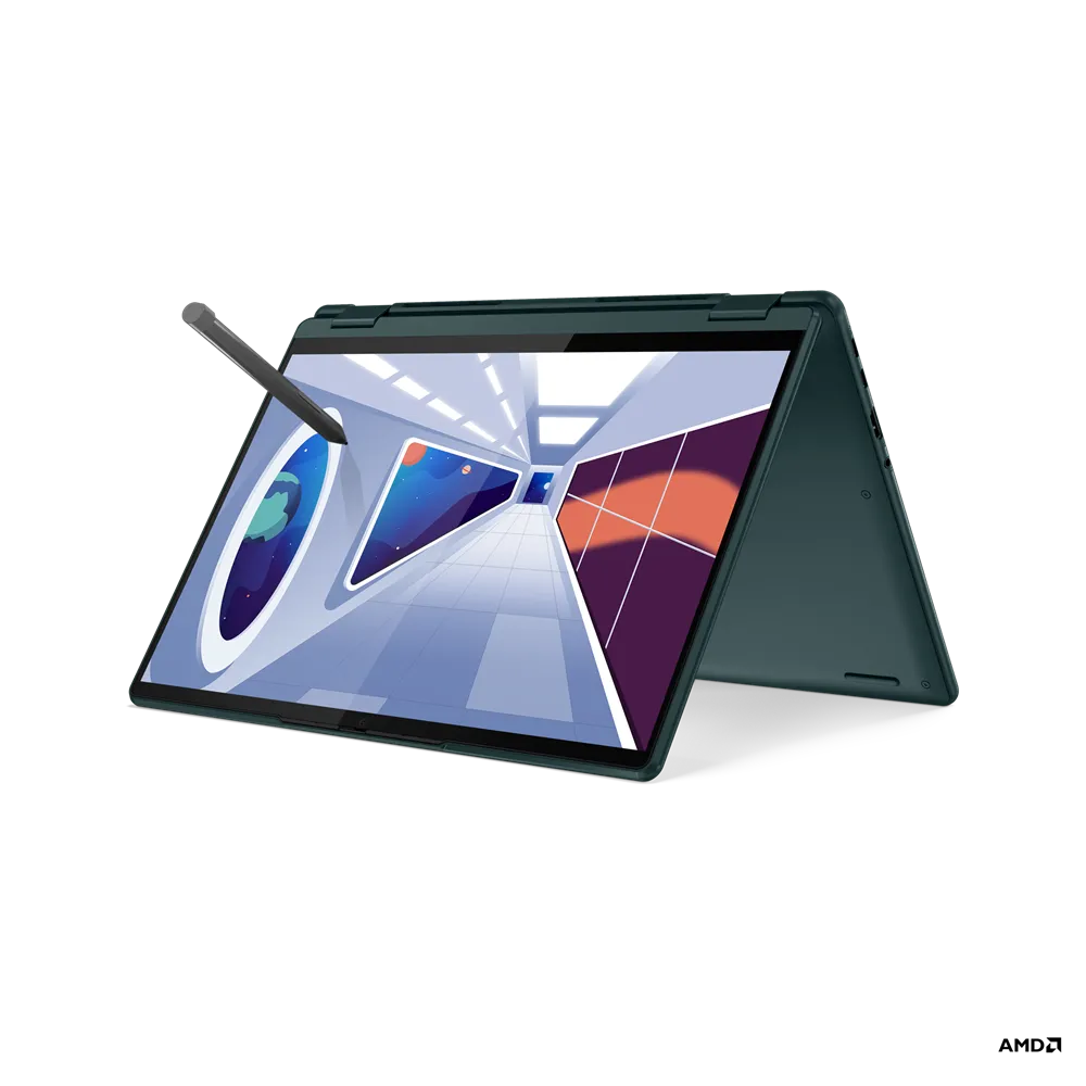 โน๊ตบุ๊ค Lenovo Yoga 6 13ABR8 83B2008YTA Ryzen 7 สีน้ำเงิน (Dark Teal)SpeedCom