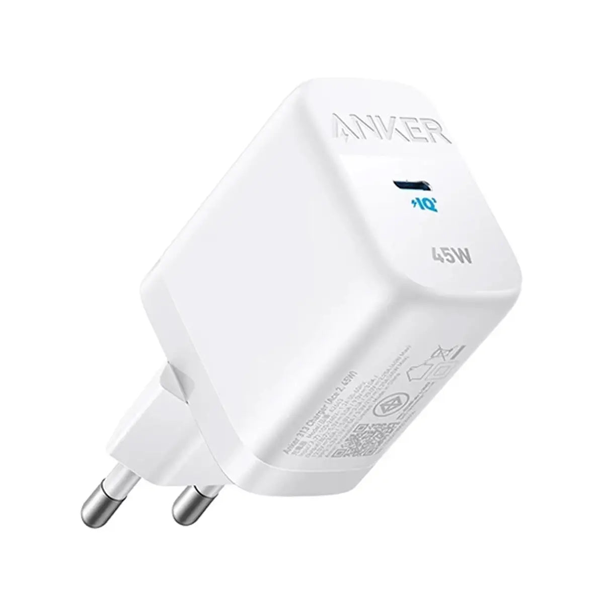 หัวชาร์จ Anker 313 Charger Wall Ultra-FastCharge 45W - SpeedCom