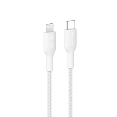 สายชาร์จ Belkin BoostCharge Pro USB-C Braided Cable to Lightning 2m - SpeedCom