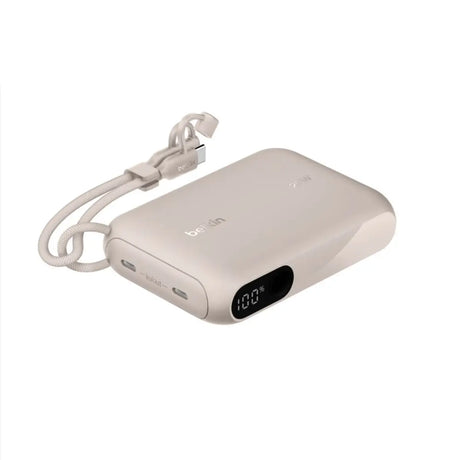 แบตเตอรี่สำรอง Belkin PWB 10K 2C PD20W + C 15M Cable 3C LED - SpeedCom
