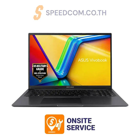 โน๊ตบุ๊ค Asus Vivobook 16 X1605VA-MB998WA i9 Gen13 สีดำ (Indie Black)SpeedCom