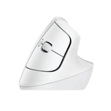 เมาส์ไร้สาย Logitech LIFT Vertical Ergonomic Mouse สีเทา (Pale Gray)SpeedCom