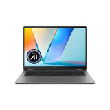 โน๊ตบุ๊ค 2 in 1 Asus Vivobook S14 FLIP TP3407SA-QL528WA Ultra 5 226V สีเทา (Matte Gray)SpeedCom