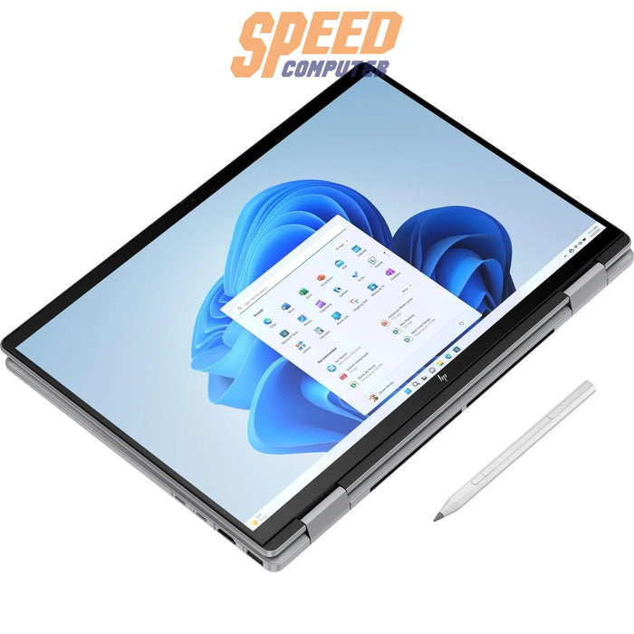 โน๊ตบุ๊ค 2 in 1 HP Envy X360 14-fc0095TU (9Y3Y0PA) Ultra 7 สีเงิน (Meteor Silver) - SpeedCom