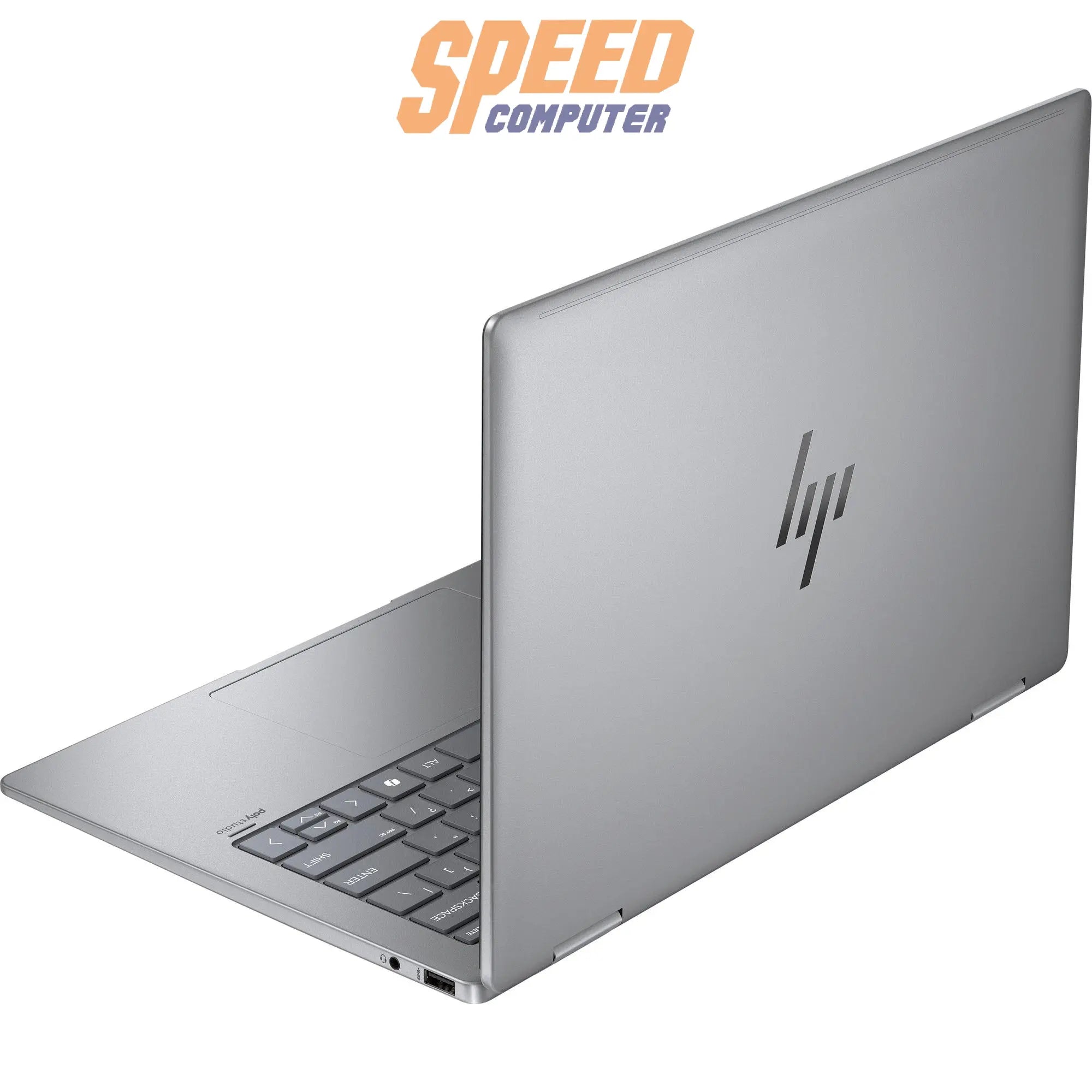 โน๊ตบุ๊ค 2 in 1 HP Envy X360 14-fc0095TU (9Y3Y0PA) Ultra 7 สีเงิน (Meteor Silver) - SpeedCom