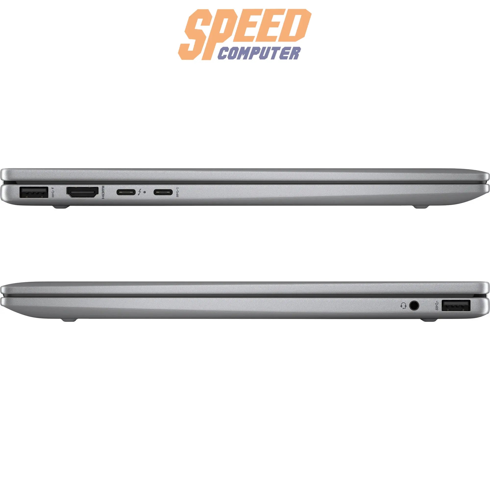 โน๊ตบุ๊ค 2 in 1 HP Envy X360 14-fc0095TU (9Y3Y0PA) Ultra 7 สีเงิน (Meteor Silver) - SpeedCom