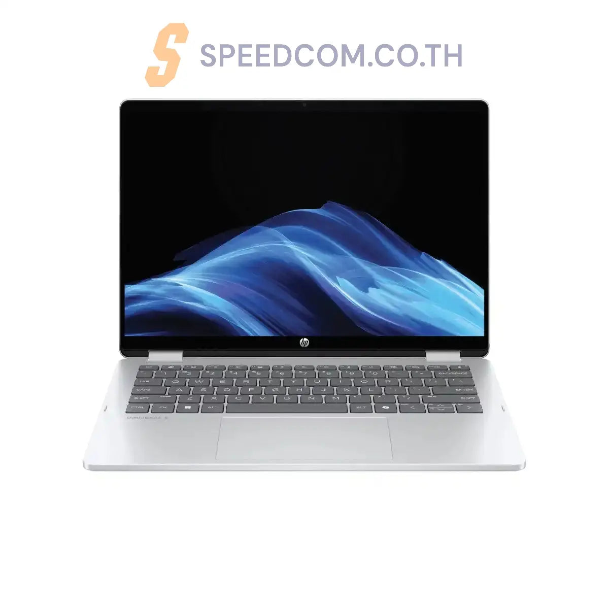 โน๊ตบุ๊ค 2 in 1 HP OmniBook 5 Flip 14-FP0126TU Core 7 สีเงิน