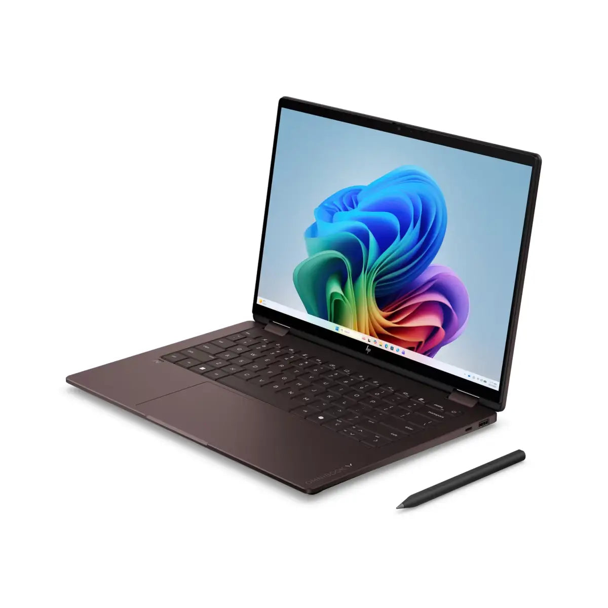 โน๊ตบุ๊ค 2 in 1 HP OmniBook X Flip 14-KC0017AU Ryzen AI 7 สีน้ำตาล (Brown)SpeedCom