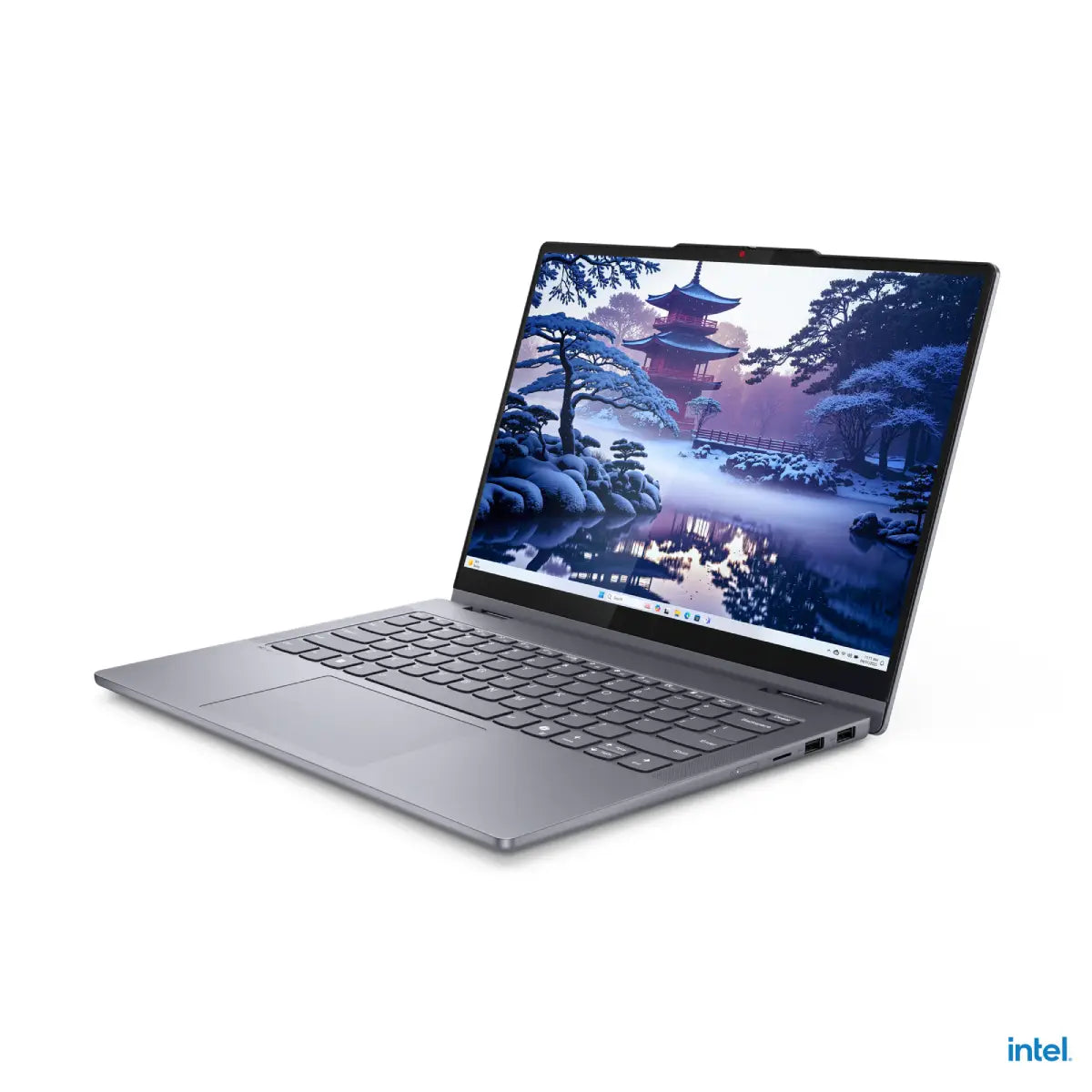 โน๊ตบุ๊ค 2 in 1 Lenovo IdeaPad 5 14IAL10-83KR0017TA Ultra 7 สีเทา (Luna Grey) - SpeedCom