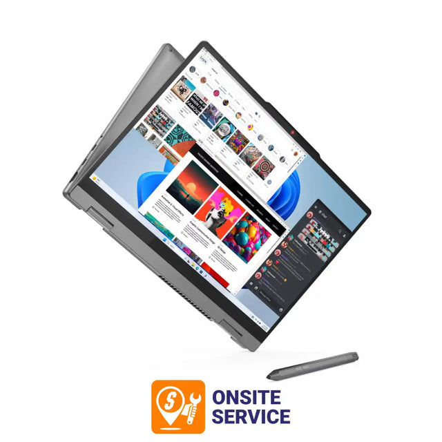 โน๊ตบุ๊ค 2 in 1 Lenovo IdeaPad 5 14IRH9 83KX005TTA i5 Gen13 สีเทา (Luna Grey)