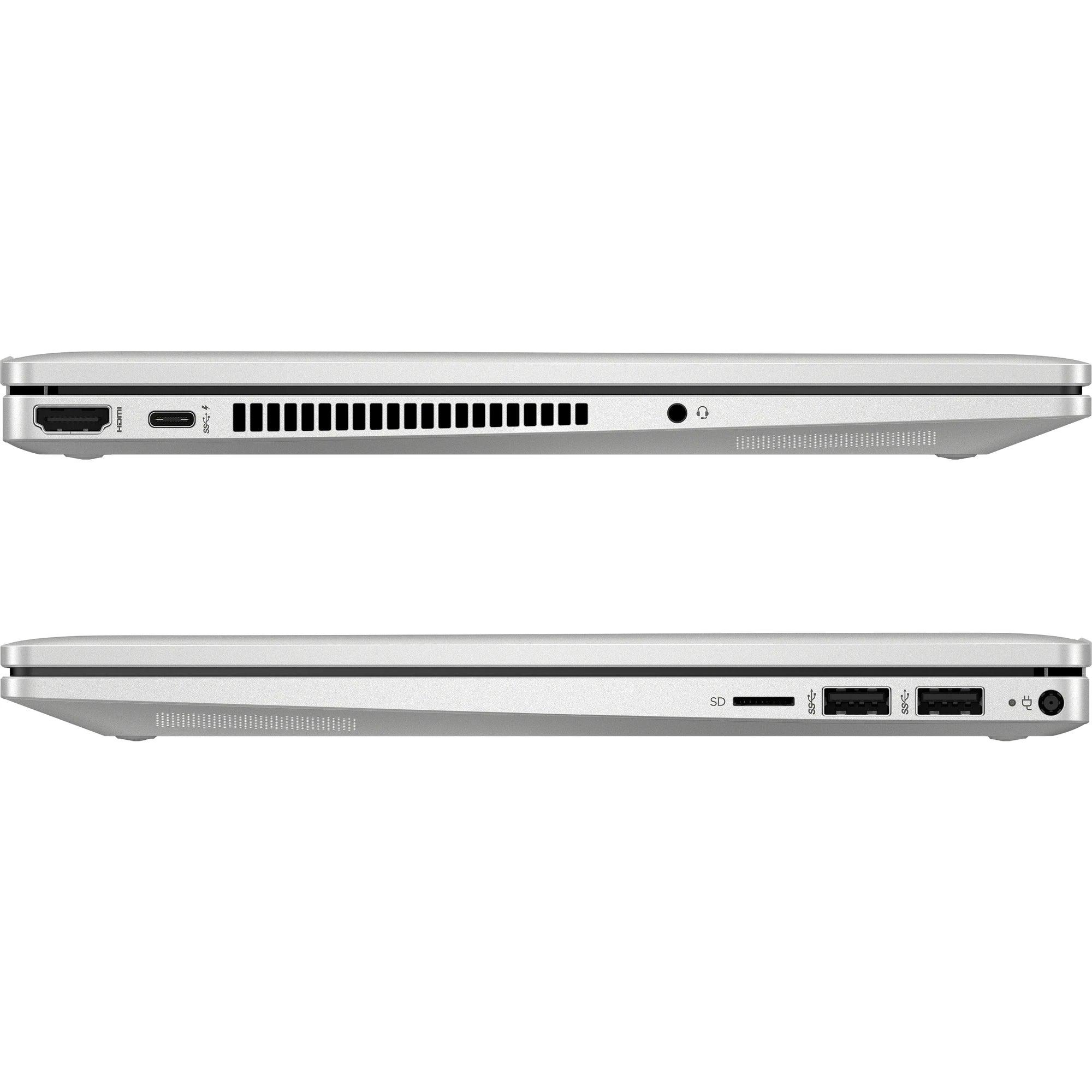 โน๊ตบุ๊ค 2 in 1 HP Pavilion x360 14-ek1110TU(9Q4M1PA) i5 Gen13 สีเงิน (Natural Silver) - SpeedCom