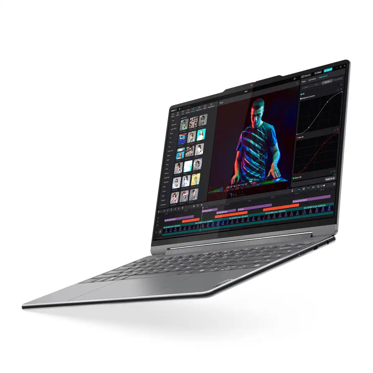 โน๊ตบุ๊ค 2-in-1 Lenovo Yoga 9 14IMH9-83AC000XTA Ultra7 สีเทา (Luna Grey)SpeedCom