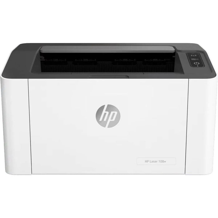 ปริ้นเตอร์เลเซอร์ HP-108W (4ZB80A) สีขาว