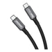 สายชาร์จ ERGONOZ Clynk Thunder Cable USB C to USB C Cable 1.8 MSpeedCom