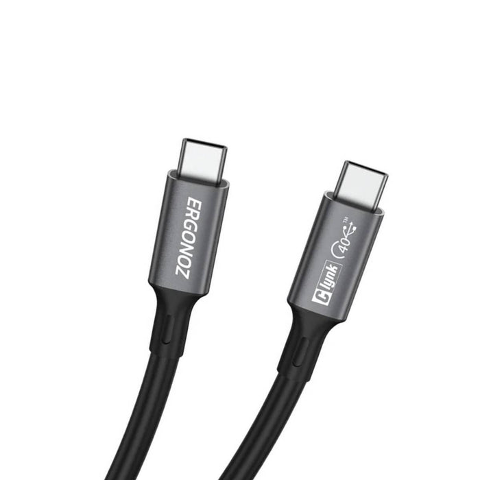 สายชาร์จ ERGONOZ Clynk Thunder Cable USB C to USB C Cable 1.8 MSpeedCom