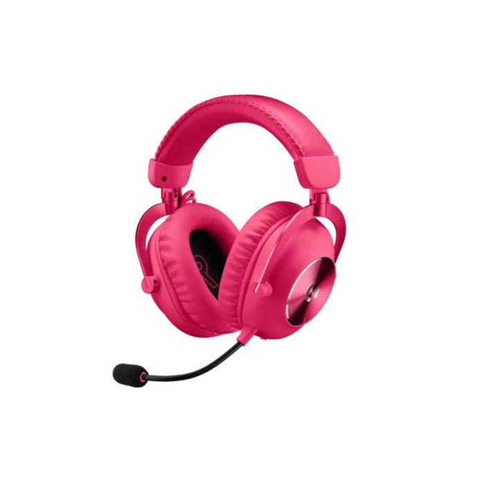 หูฟัง Wireless LOGITECH_G-PRO-X2-LIGHTSPEED สี ชมพู (MAGENTA)SpeedCom