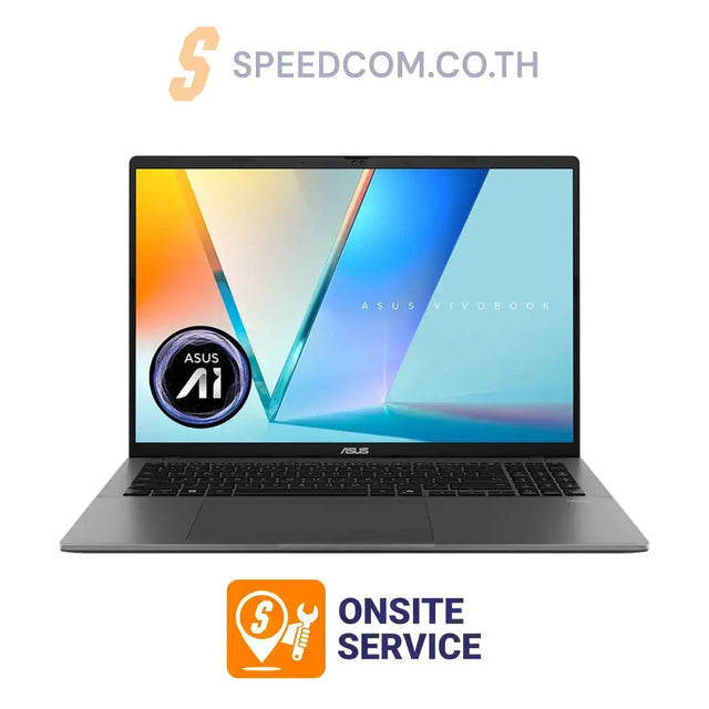 โน๊ตบุ๊ค Asus Vivobook S16 S3607VA-RP575WA Core 5 210H Matte GraySpeedCom