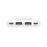อุปกรณ์แปลงสัญญาณ Belkin 4-Port USB Power Extender  (BUZ001bt2MWHB7) - SpeedCom