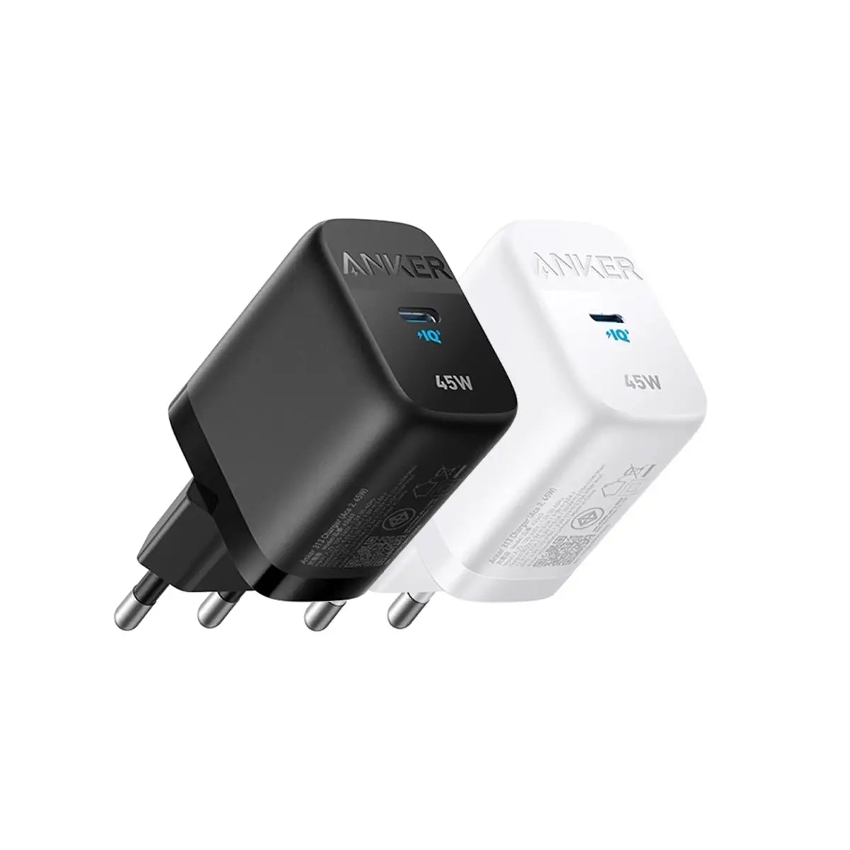 หัวชาร์จ Anker 313 Charger Wall Ultra-FastCharge 45W - SpeedCom