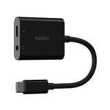 อุปกรณ์แปลงสัญญาณ Belkin 3.5mm Audio + USB-C 60W Charge Adapter - SpeedCom