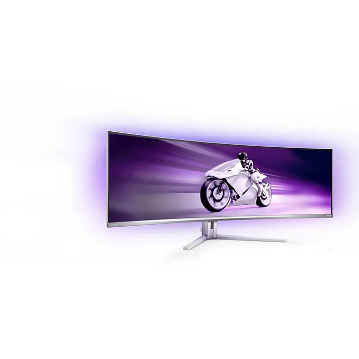 จอมอนิเตอร์ PHILIPS 49M2C8900L/00 48.9" QD OLED 144Hz สีขาว