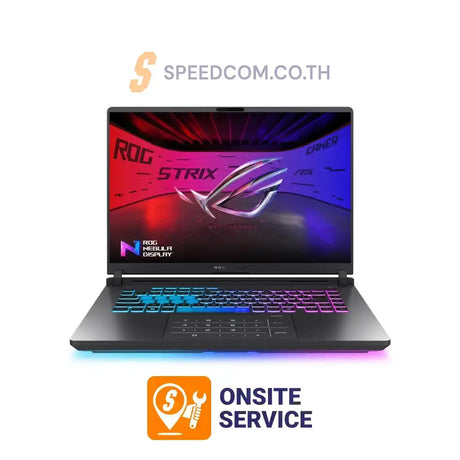 โน๊ตบุ๊ค Asus ROG Strix G16 G615LW-S5194W Ultra9 สีเทา (Volt Green)SpeedCom