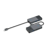 อุปกรณ์แปลงสัญญาณ Mazer Multimedia Pro 7-in-1 Hub (M-UC2MULTI7002-BK) - SpeedCom