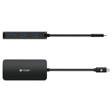 อุปกรณ์แปลงสัญญาณ Mazer USB-C Multiport Hub 6-in-1 (M-UC2MULTI4060-BK) - SpeedCom