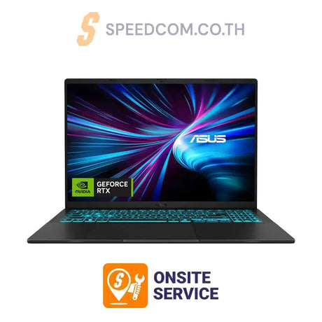 โน๊ตบุ๊ค Asus V16 V3607VH-RP521W Core 5 210H สีดำ (Matte Black)SpeedCom