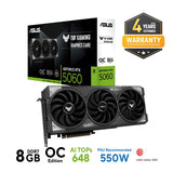 การ์ดจอ Asus TUF Gaming GeForce RTX 5060 8GB GDDR7 OC EditionSpeedCom