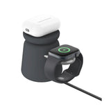 แท่นชาร์จไร้สาย Belkin 2-in-1 Wireless Charging Dock with MagSafe 15W - SpeedCom