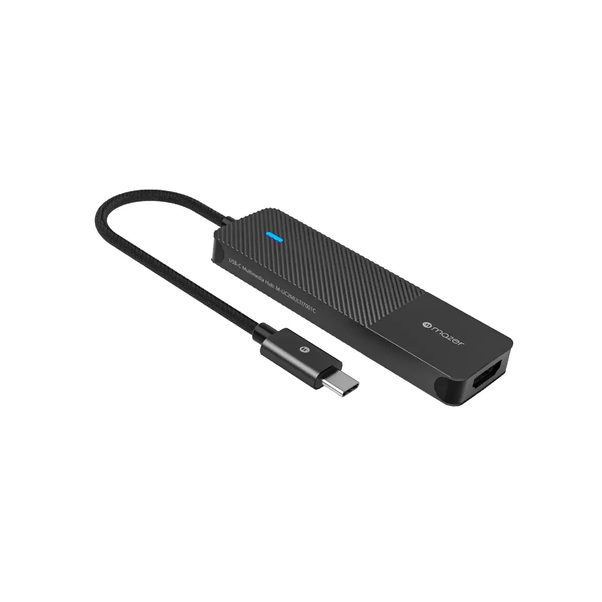 อุปกรณ์แปลงสัญญาณ Mazer Multiport Hub USB C 5-in-1 (M-UC2MULTI7001C-BK) - SpeedCom