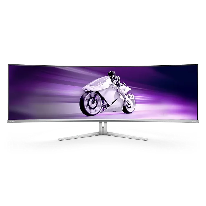 จอมอนิเตอร์ PHILIPS 49M2C8900L/00 48.9" QD OLED 144Hz สีขาว