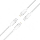 สายชาร์จ Uvolt UVCL-01-WHT USB-C to Lightning 27W 1.2M สีขาว - SpeedCom