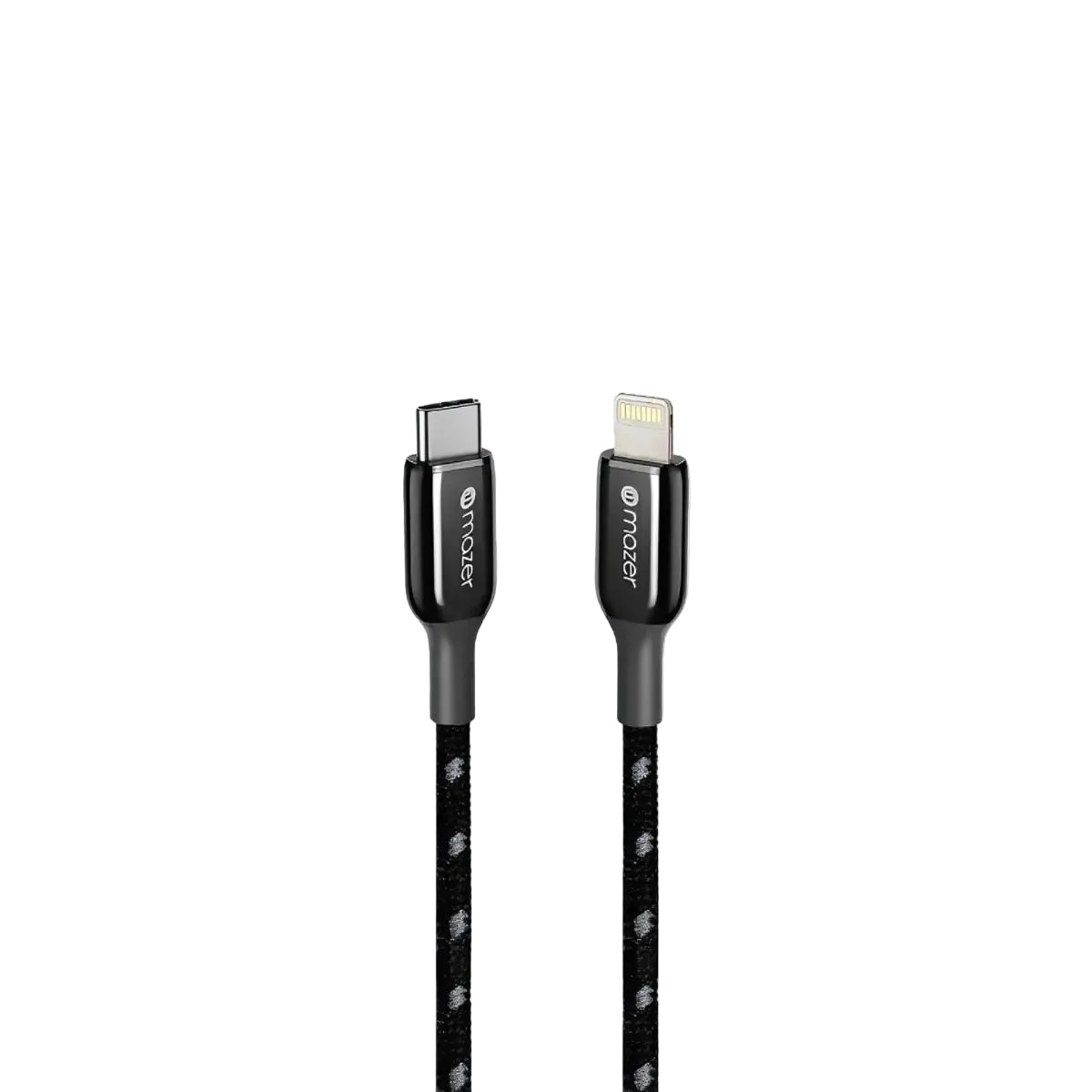 สายชาร์จ Mazer InfiniteLink Pro 3 USB-C to LightningCable Bradied Cable 1.25M - SpeedCom