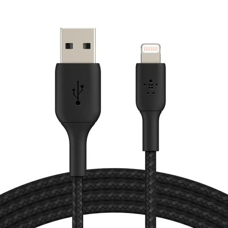 สายชาร์จ Belkin BoostCharge Pro Nylon Braided 12W A to LTG 3m Cable - SpeedCom