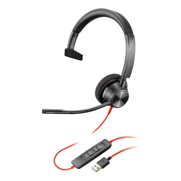 Headset Blackwire 3210 Mono USB-A (80S01AA)