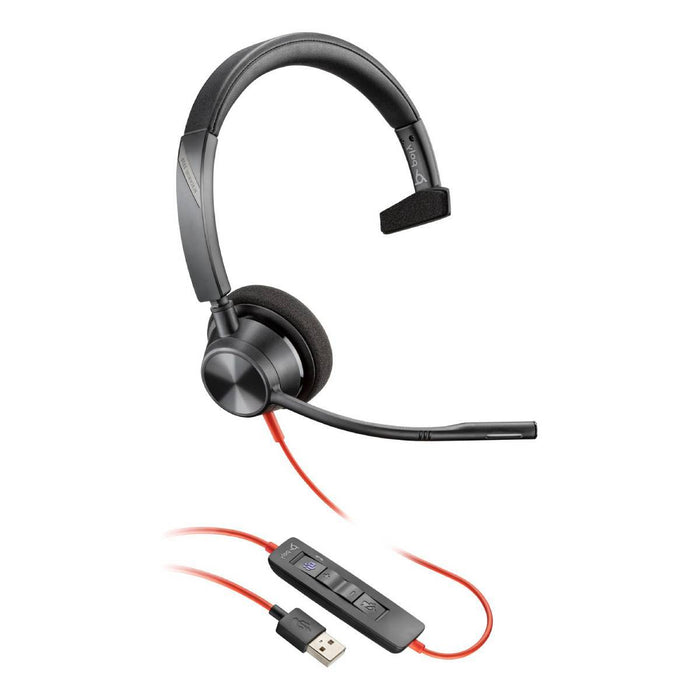 Headset Blackwire 3210 Mono USB-A (80S01AA)