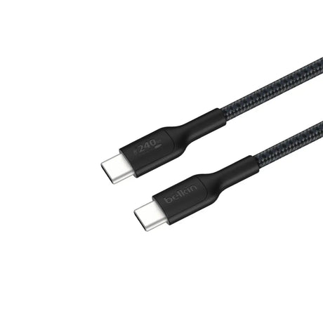 สายชาร์จ Belkin BoostCharge Pro USB-C to USB-C Braided 240W 2M Cable - SpeedCom