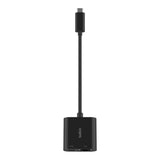 อุปกรณ์แปลงสัญญาณ Belkin USB-C to Ethernet + Charge Adapter 100W (INC019btBK) - SpeedCom