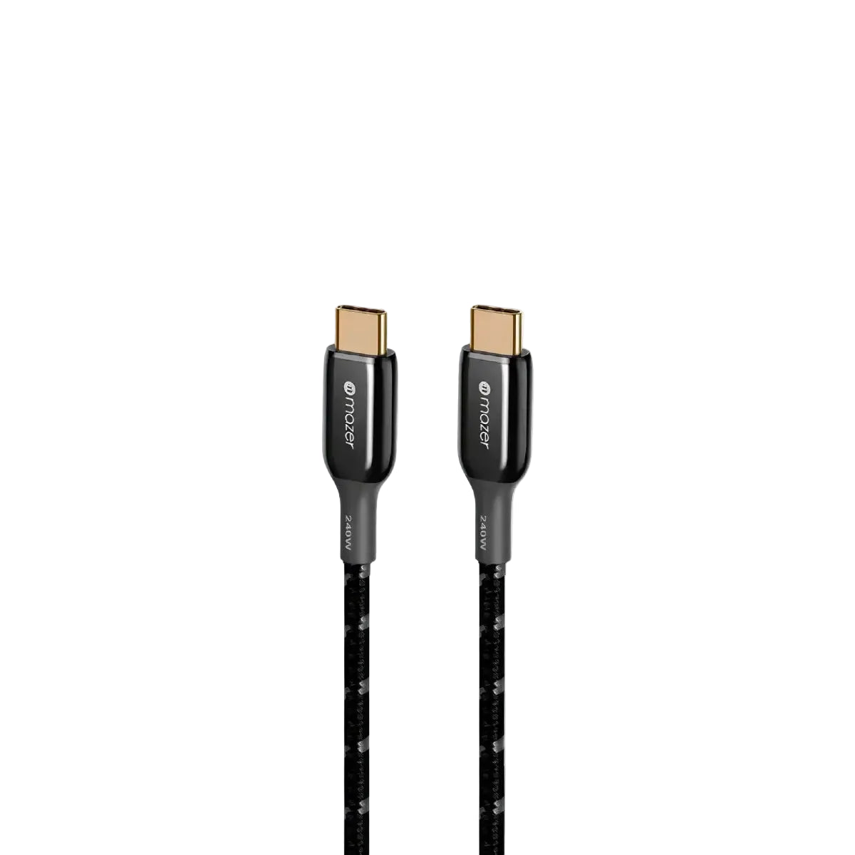 สายชาร์จ Mazer InfiniteLink Pro 3 USB C to C 240W Bradied Cable 2.5M - SpeedCom