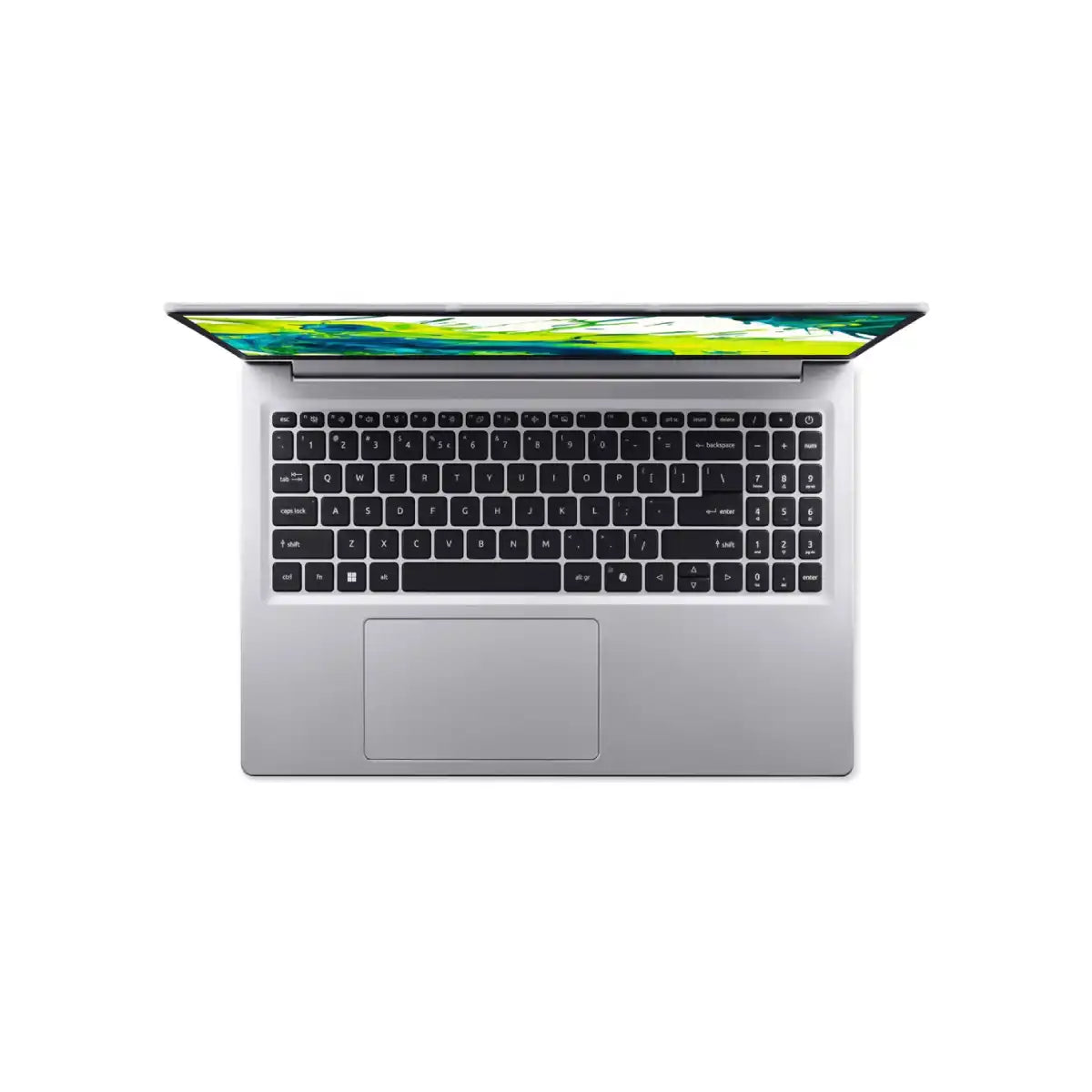 โน๊ตบุ๊ค Acer Aspire Lite 15 AL15-46P-R77X Ryzen 3 สีเงิน Light Silver