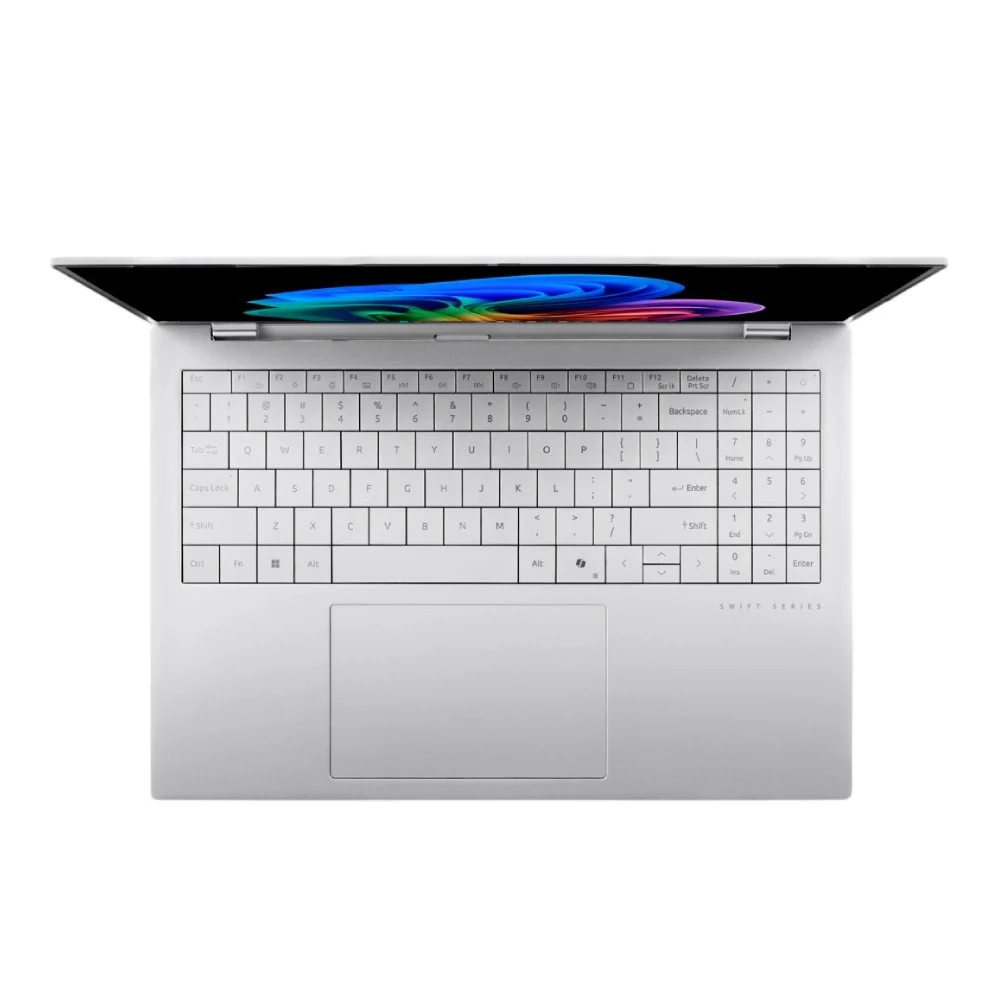 โน๊ตบุ๊ค ACER Swift Air 16 SFA16-61M-R5MZ Ryzen AI 5 สีเงิน 