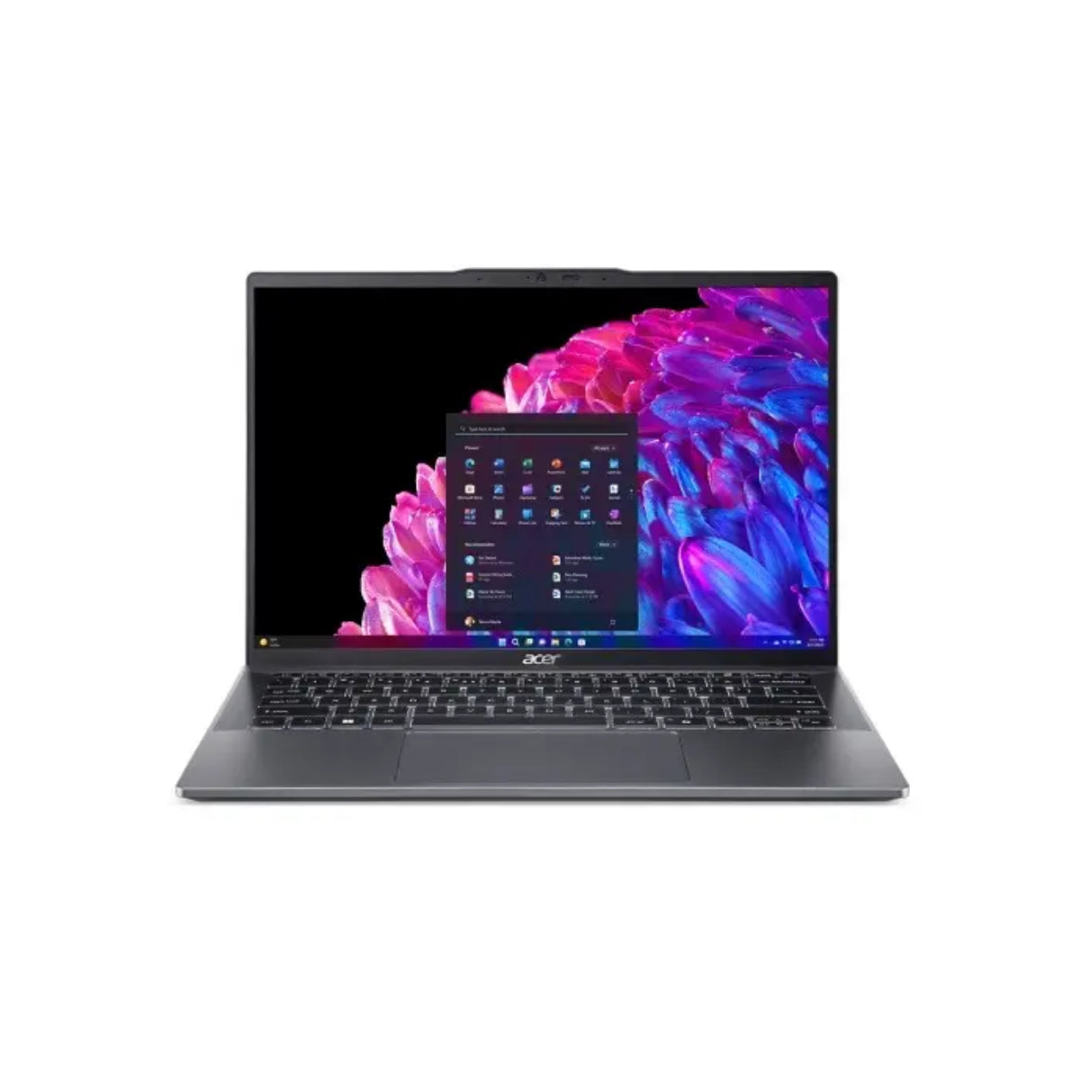 โน๊ตบุ๊ค Acer Swift Go 14 SFG14-63-R950 Ryzen9 สีเทา (Steel Gray) - SpeedCom