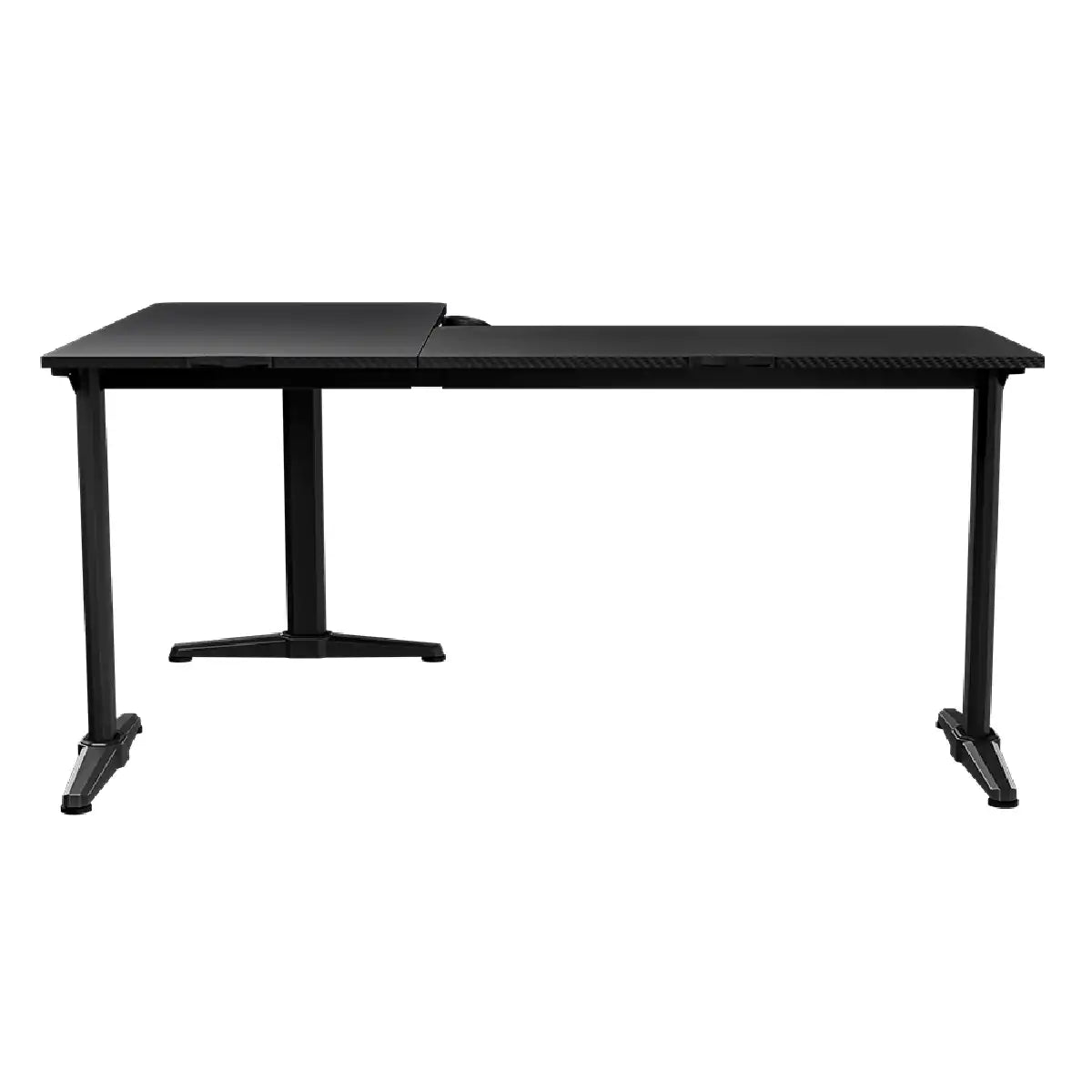 โต๊ะเกมมิ่ง Anda Seat Wind Seeker L-shaped AD-D-PT-1600-01-B สีดำ - SpeedCom