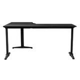 โต๊ะเกมมิ่ง Anda Seat Wind Seeker L-shaped AD-D-PT-1600-01-B สีดำ - SpeedCom