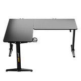 โต๊ะเกมมิ่ง Anda Seat Wind Seeker L-shaped AD-D-PT-1600-01-B สีดำ - SpeedCom