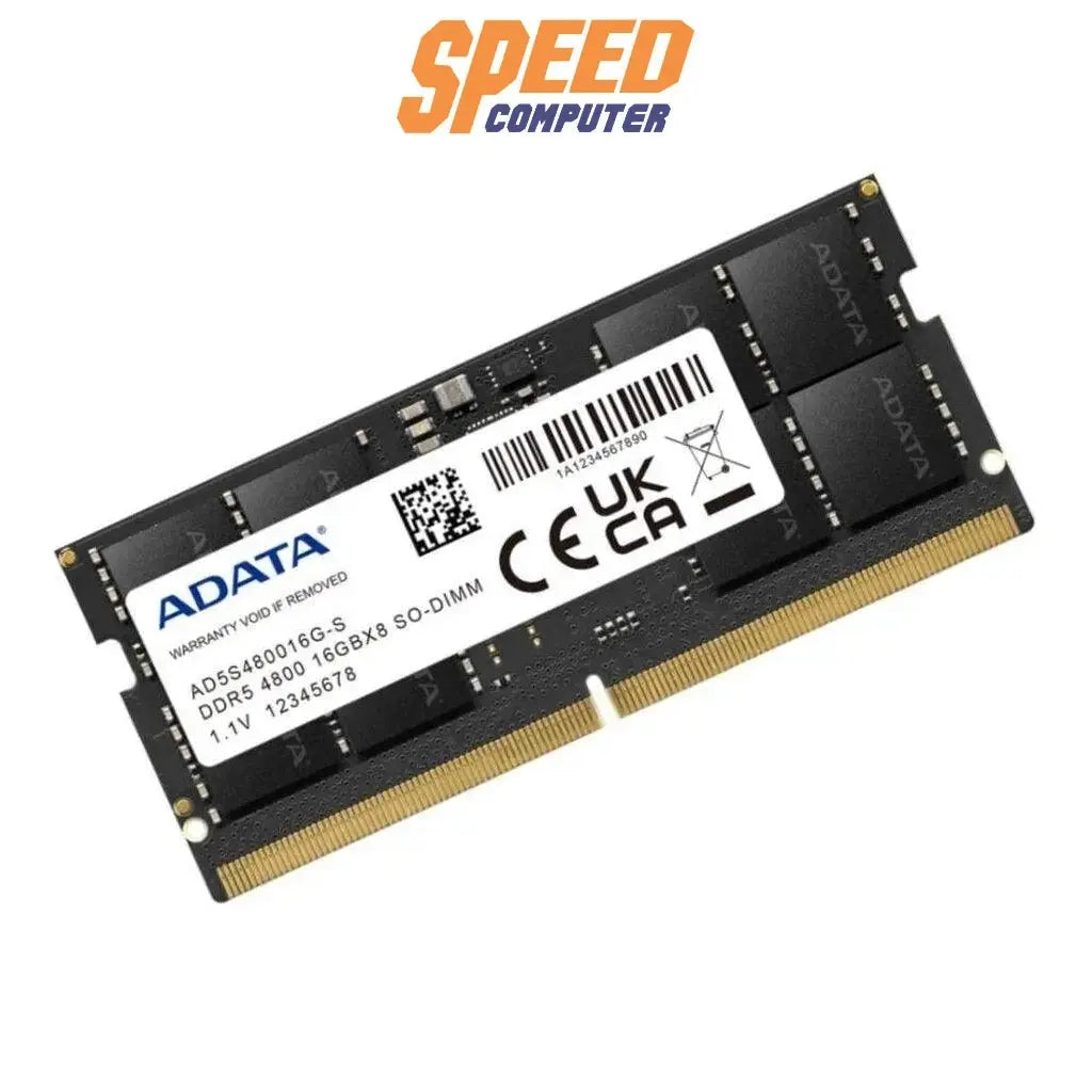 หน่วยความจำ แรม โน๊ตบุ๊ค ADATA 16GB DDR5 AD5S480016G-S