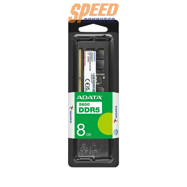 หน่วยความจำ แรม โน๊ตบุ๊ค ADATA 8GB DDR5 BUS 5600 AD5S56008G-S - SpeedCom